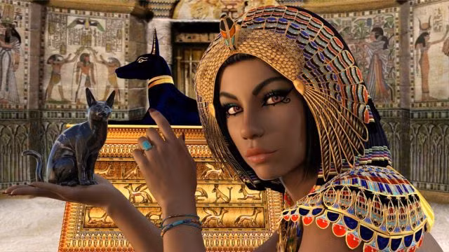 Nữ hoàng Cleopatra nổi tiếng xinh đẹp và là một trong những bà hoàng quyền lực nhất Ai Cập thời cổ đại. Không chỉ có dung mạo "chim sa cá lặn", Cleopatra vô cùng thông minh và biệt tài trị nước.
