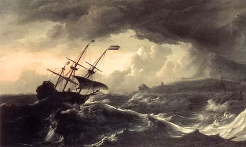 Tàu chở hàng Dei Gratia của Anh phát hiện con tàu Mary Celeste. Khi các thành viên thủy thủ đoàn tàu Dei Gratia bước chân lên con tàu của Mỹ thì họ không khỏi sửng sốt khi không tìm thấy bất cứ người nào.