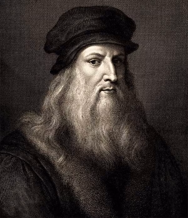 Họa sĩ tài năng da Vinci sinh năm 1452 tại thị trấn Vinci, Italy. Ông nổi tiếng với nhiều kiệt tác hội họa có giá trị "khủng" được lưu giữ gần như nguyên vẹn đến ngày nay.