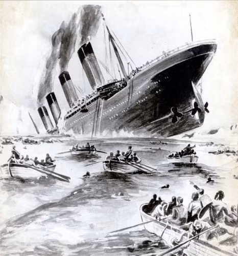 Khoảng 3.000 công nhân làm việc liên tục trong 3 năm để hoàn thành tàu Titanic tại xưởng đóng tàu Harland and Wolff ở Belfast, Ireland.
