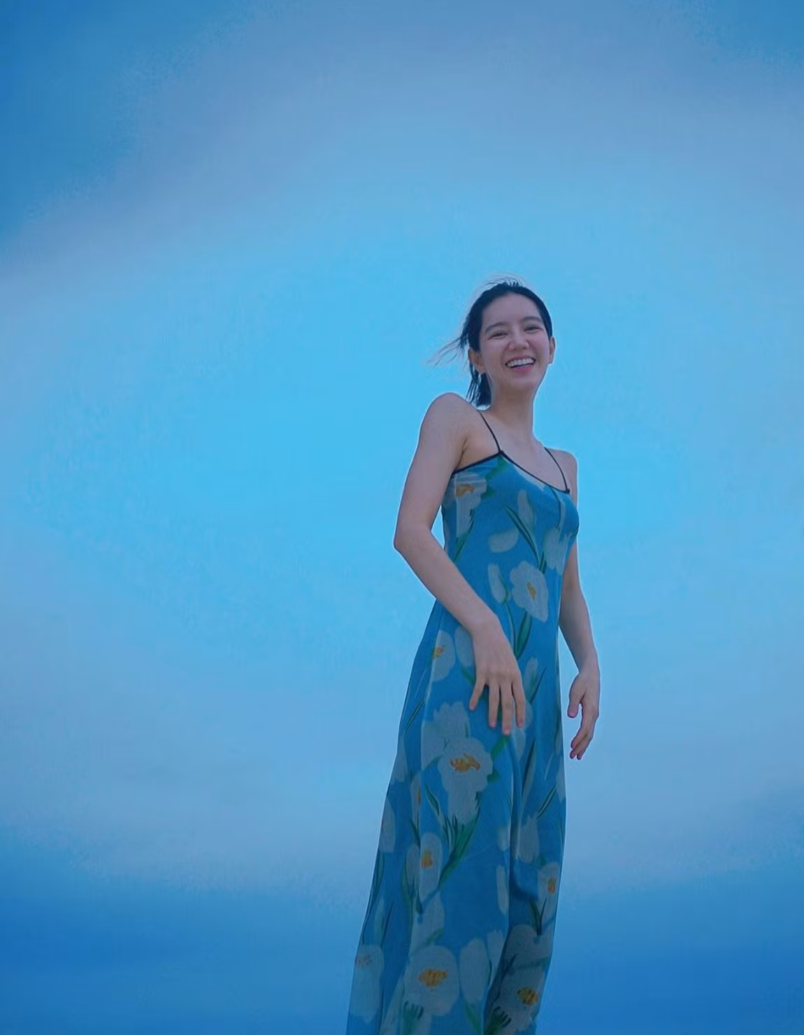 Mỗi khi xuất hiện trên sân, Richie gây ấn tượng bởi nhan sắc ngọt ngào, trong sáng.