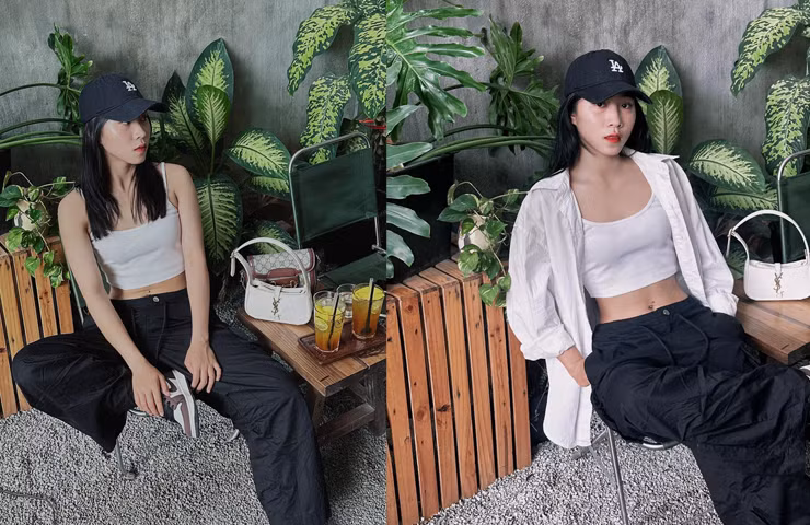 Những khoảnh khắc khi rời sân cỏ của Bảo Trâm nhận được nhiều lời khen, đặc biệt là khen vóc dáng của cô. Ảnh: FBNV