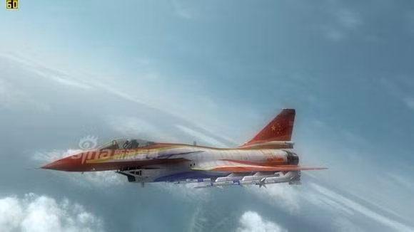 Ngoài ra, tùy từng khu vực hoạt động hoặc tùy từng quân khu đóng quân mà những chiếc máy bay J-10 sẽ được quy định màu sơn khác nhau. Nguồn ảnh: Sina.