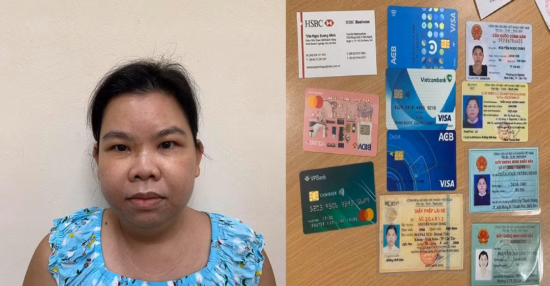  Giả danh thầy bói để lừa đảo chiếm đoạt tài sản: Nguyễn Ngọc Dung (SN 1986, trú tại Ninh Kiều, Cần Thơ) đã lên mạng đặt mua 1 giấy Chứng minh nhân dân giả mang tên Trần Ngọc Dương Minh với giá 1,5 triệu đồng. Dung lập 1 tài khoản facebook tên Trần Ngọc Dương Minh và đăng các bài viết với nội dung có khả năng xem bói. Biết chị D. (trú Hai Bà Trưng, Hà Nội) đang gặp khó khăn tài chính nên Dung đã nảy sinh ý định lừa đảo chiếm đoạt tiền bằng hình thức rủ mua cổ phiếu nội bộ giá rẻ và chiếm đoạt của chị D. hơn 400 triệu đồng. Ngày 5/11/2021, Công an Hà Nội đã khởi tố Dung. 