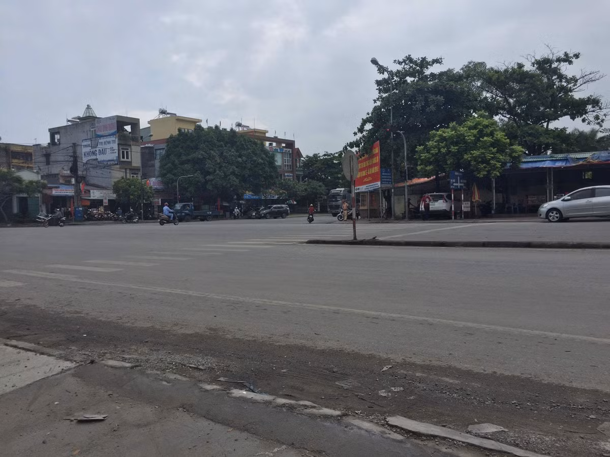Ngã tư Quán Toan nơi xảy ra vụ việc.