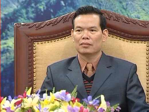 Bí thư tỉnh ủy Hà Giang Triệu Tài Vinh (Ảnh Hagiangtv).