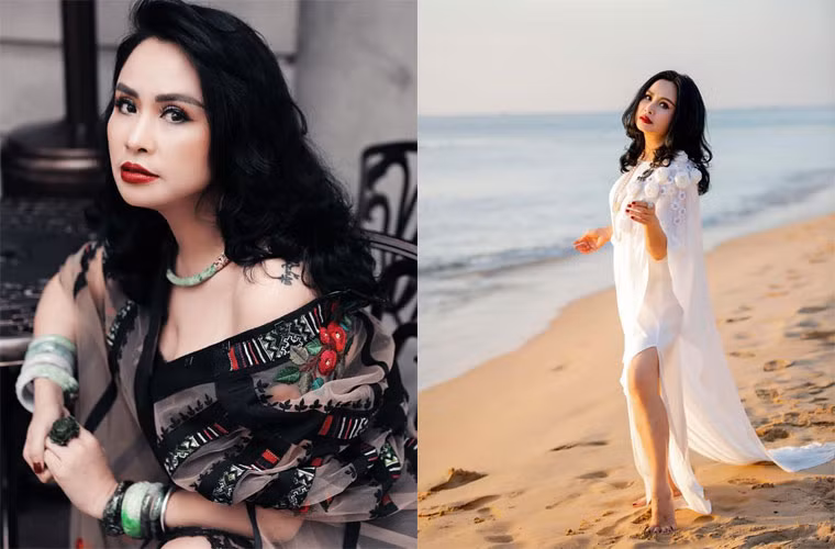 Thừa hưởng những nét đẹp của mẹ - nghệ sĩ nhạc dân tộc Thanh Hương, Thanh Lam sở hữu vẻ đẹp mặn mà, sắc sảo.