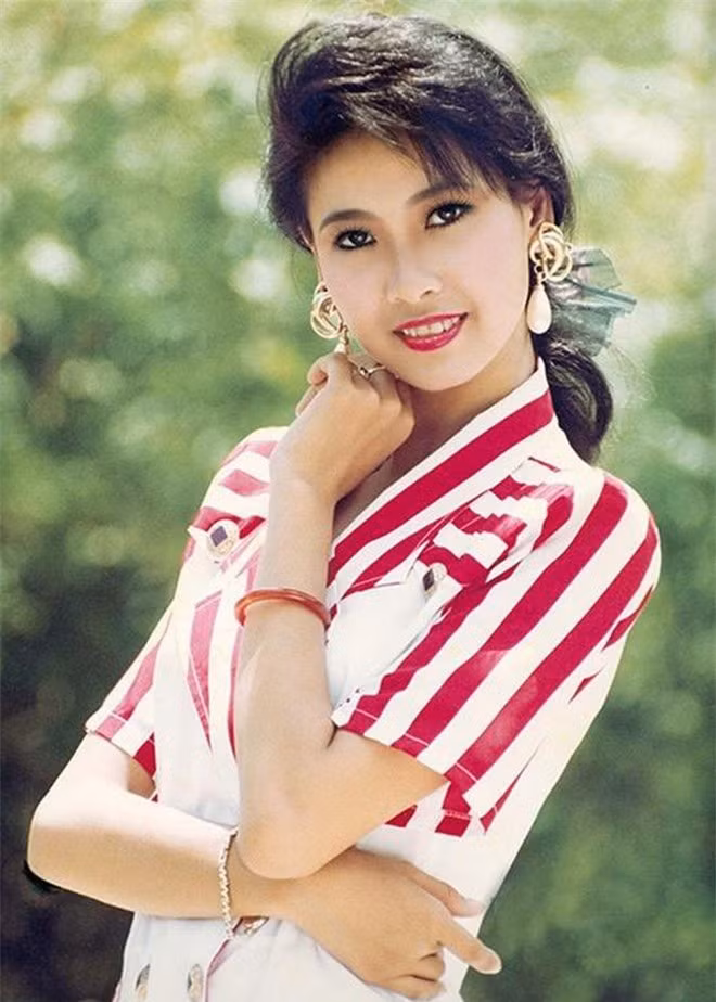 Hà Kiều Anh được xếp vào danh sách những mỹ nhân đẹp nhất của showbiz Việt thập niên 90.