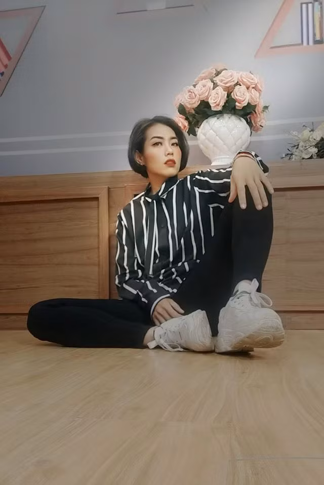 Nữ ca sĩ giờ đã có vóc dáng thon gọn đáng mơ ước.