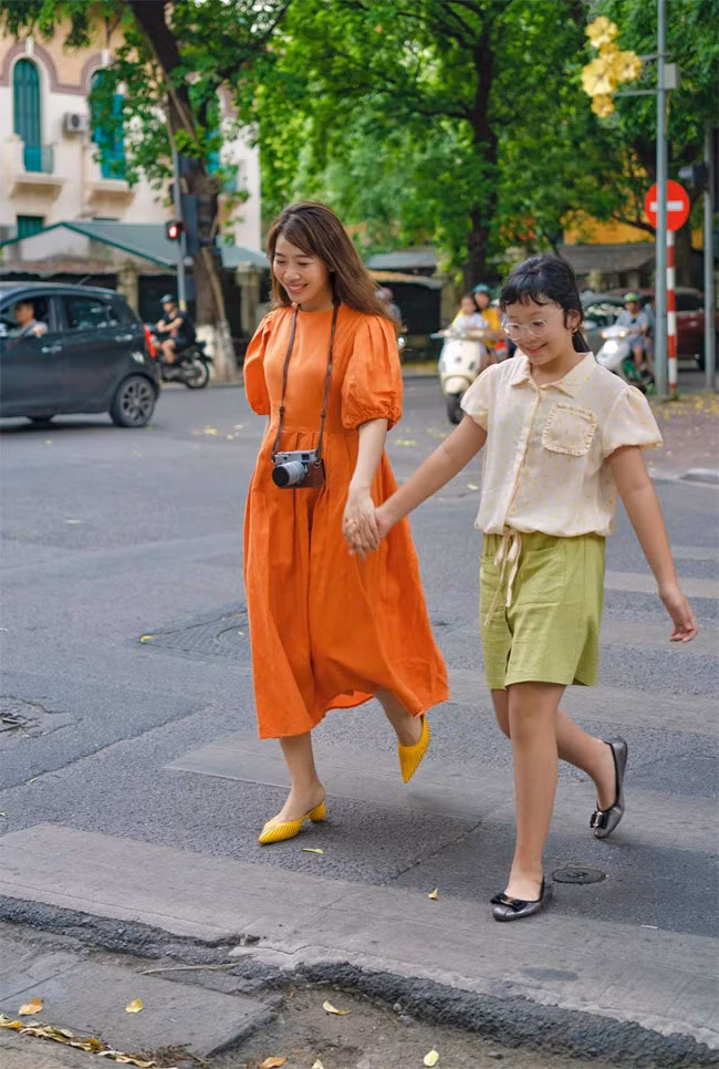 Hình ảnh Diệp Chi và con gái An Nhiên luôn thu hút sự quan tâm của người hâm mộ.