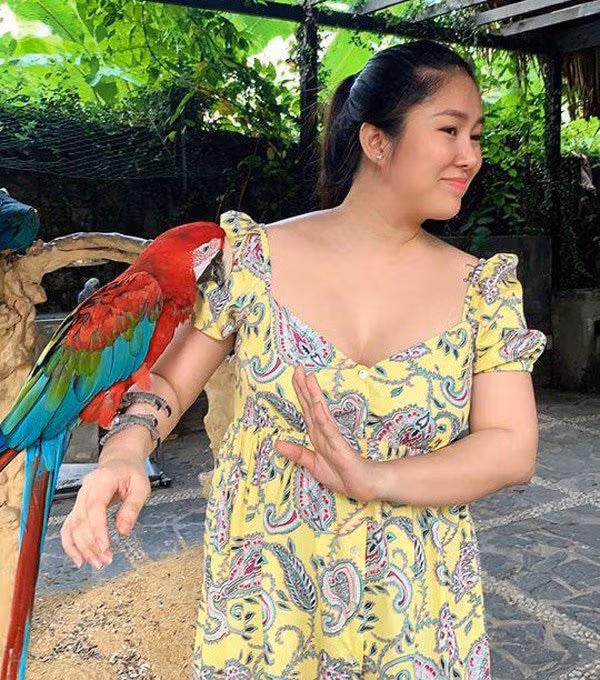 Tăng cân nhiều quá khiến Lê Phương già đi trông thấy, tuy nhiên, vài tháng sau đó, cô đã nhanh chóng lấy lại dáng vóc.