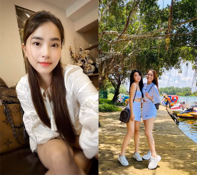 Hải Băng chia sẻ, mỗi ngày của vợ chồng cô đều rất bận rộn. Ngoài việc chăm ba đứa con, hai người còn có công việc kinh doanh của riêng mình. Hải Băng kinh doanh mỹ phẩm còn chồng cô thì kinh doanh yến.