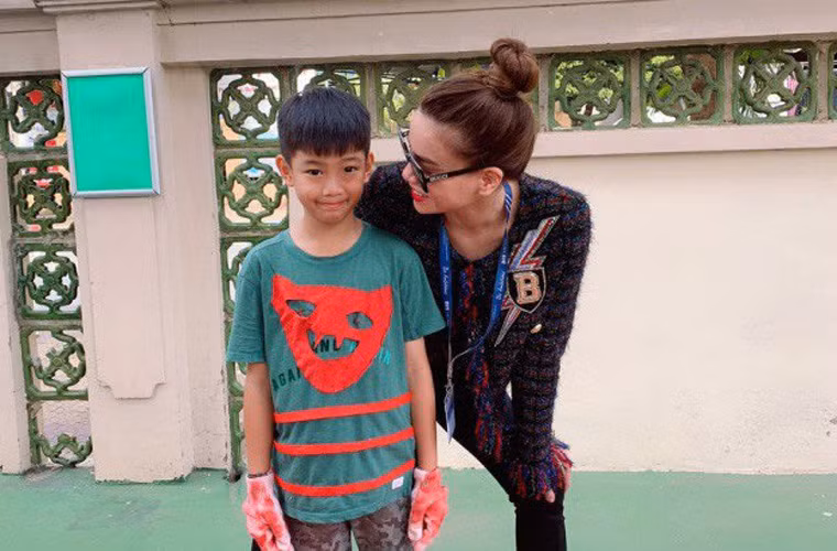 Subeo đang theo học tại một trường quốc tế có học phí 300 triệu/năm.