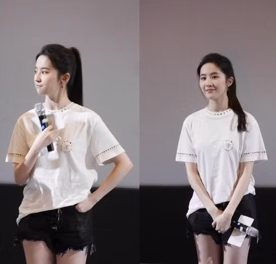 Trong trí nhớ của fan, hình ảnh của Lưu Diệc Phi luôn xinh đẹp và mảnh mai như thế này.
