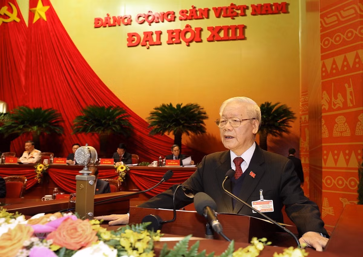 Khai mac Dai hoi Dang lan thu XIII: Trach nhiem lich su voi To quoc, dan toc-Hinh-2