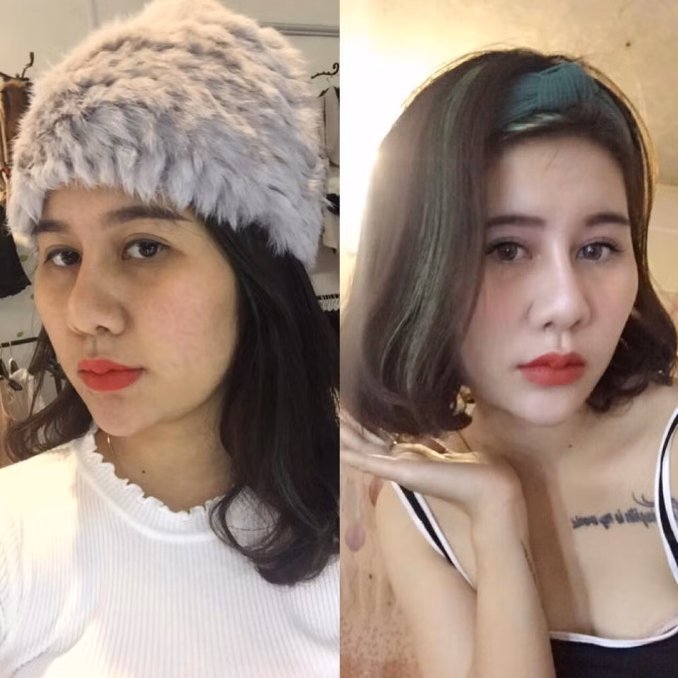 ô bạn xinh đẹp nhờ khả năng make up thượng thừa.