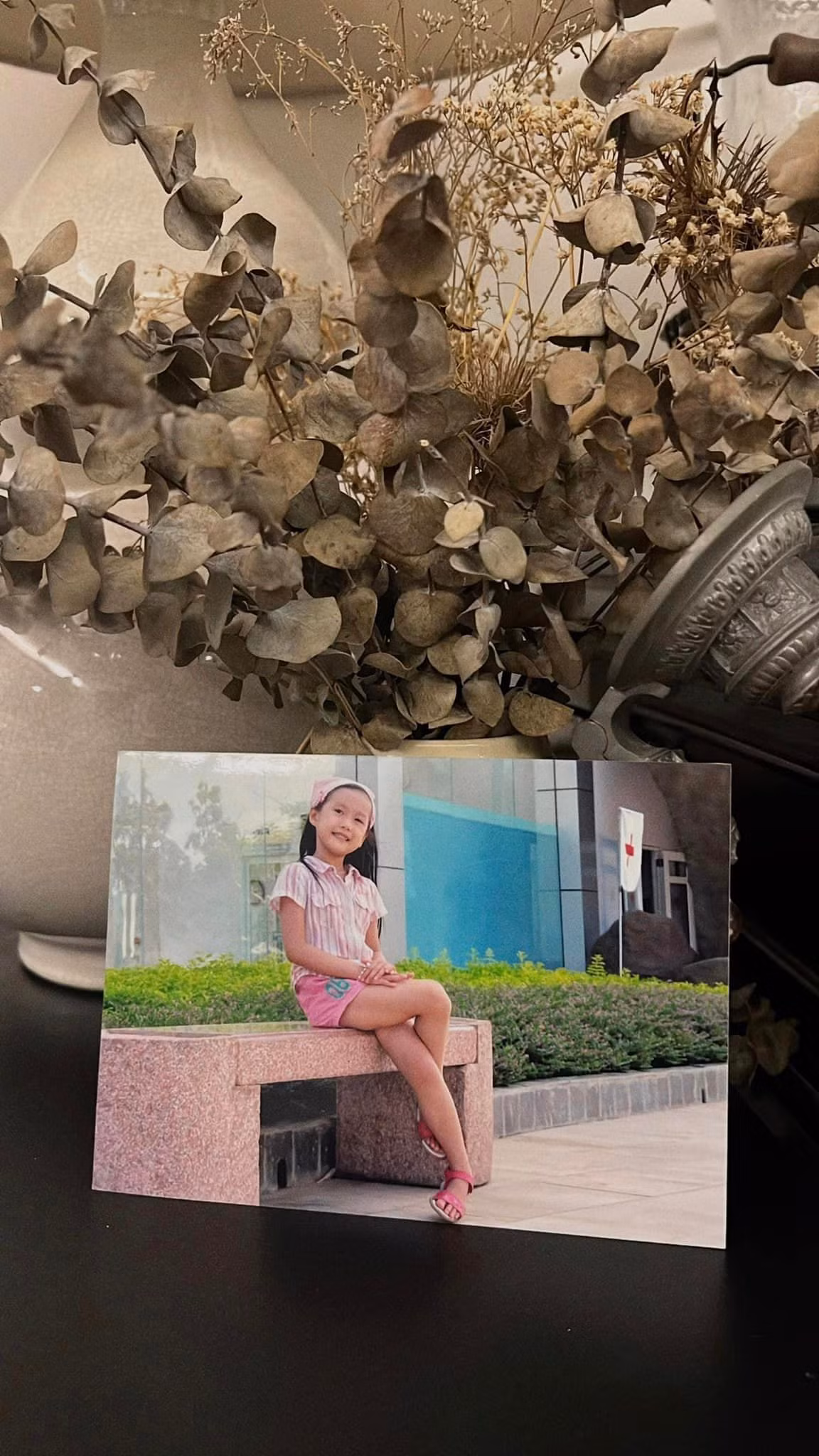Ban gai Doan Van Hau xa anh tam be chuan Hoa hau