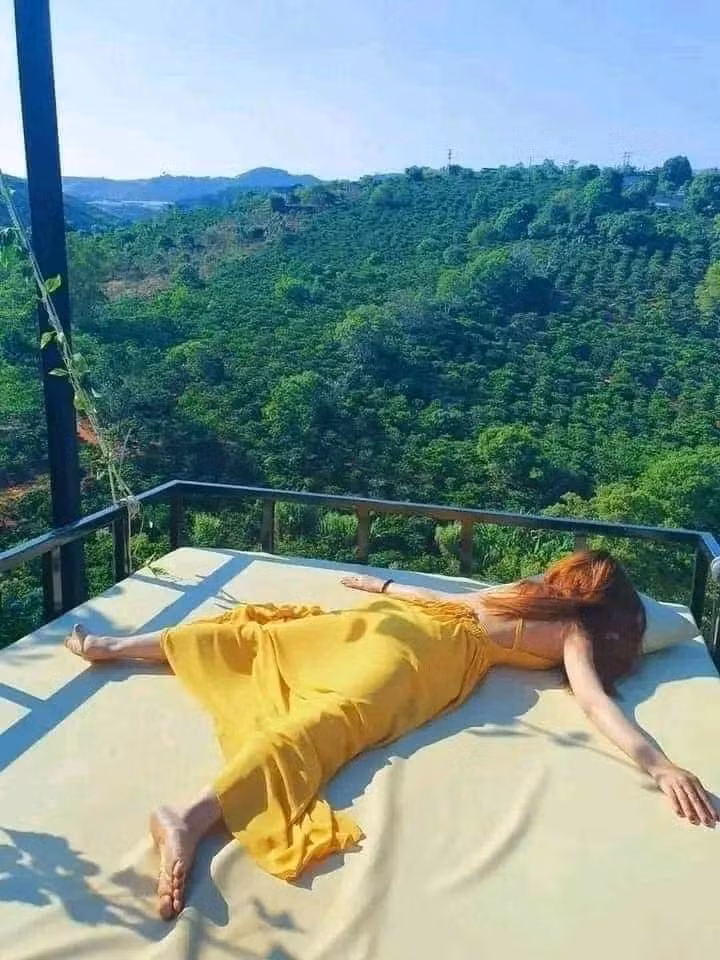 Bộ ảnh đi du lịch Đà Lạt nhưng chỉ ngủ của một cô gái mới đây đã khiến cư dân mạng được phen cười nghiêng ngả.
