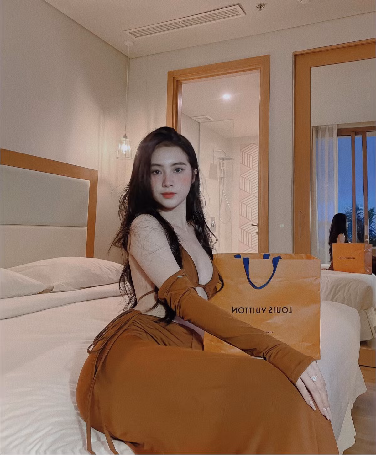Một trong những điểm thu hút của người đẹp Đà Nẵng còn nhờ nước da trắng hồng.