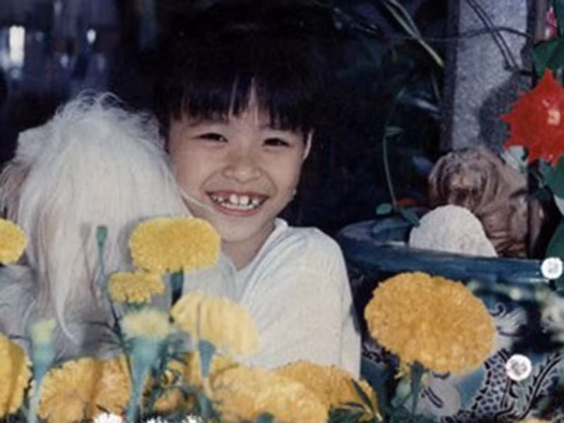 Vợ sắp cưới của Ông Cao Thắng - Đông Nhi sinh năm 1988. Ngay từ nhỏ, cô đã xinh xắn, đáng yêu. Ảnh: Người đưa tin