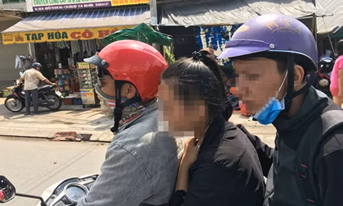 Nhom hiep si giai cuu nu sinh lop 9 khoi “yeu rau xanh”