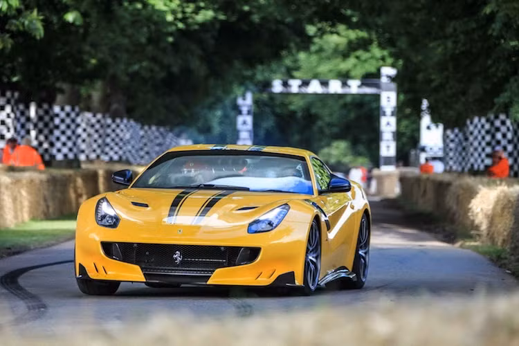 Điều đặc biệt của cuộc đua leo đồi ở Goodwood đó là giữa đường đua và khán giả cổ vũ chỉ được ngăn cách với nhau bởi những hàng rào bằng rơm.