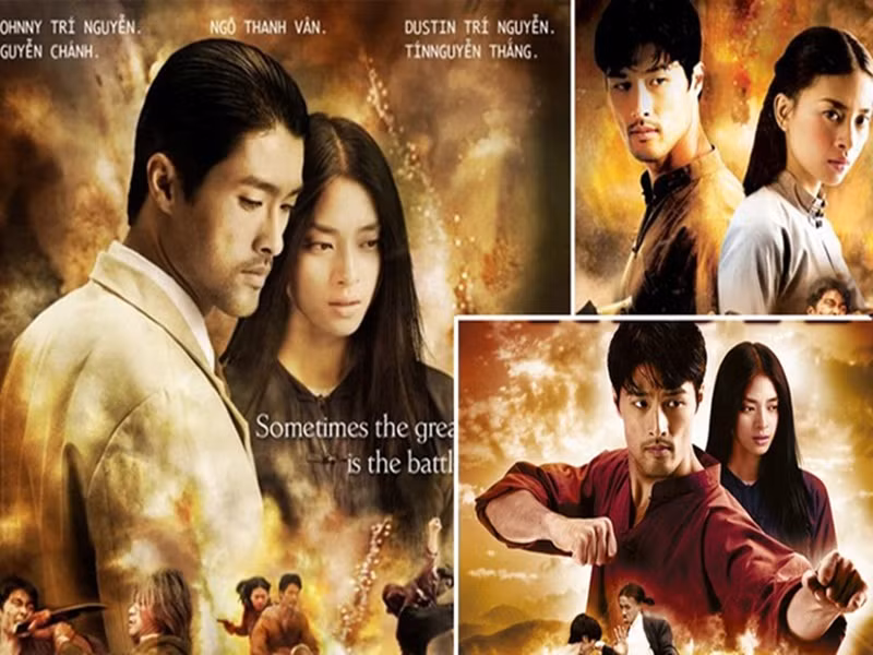 Năm 2002, Ngô Thanh Vân bắt đầu sự nghiệp diễn xuất với vai chính trong phim "Hương Dẻ". 5 năm sau, cô vụt sáng thành sao nhờ đóng “Dòng máu anh hùng”. Ảnh: Dân Trí