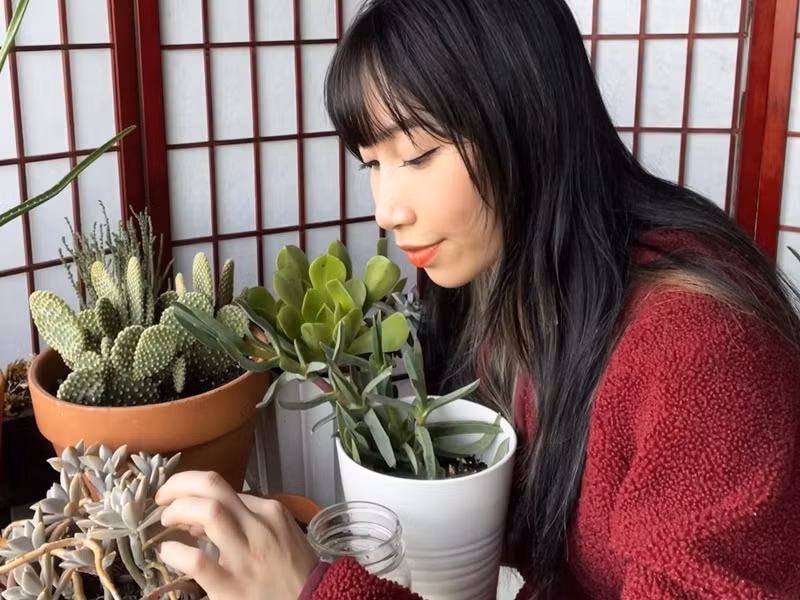 Mỹ Anh có vẻ ngoài xinh xắn, cá tính. Ảnh: FBNV
