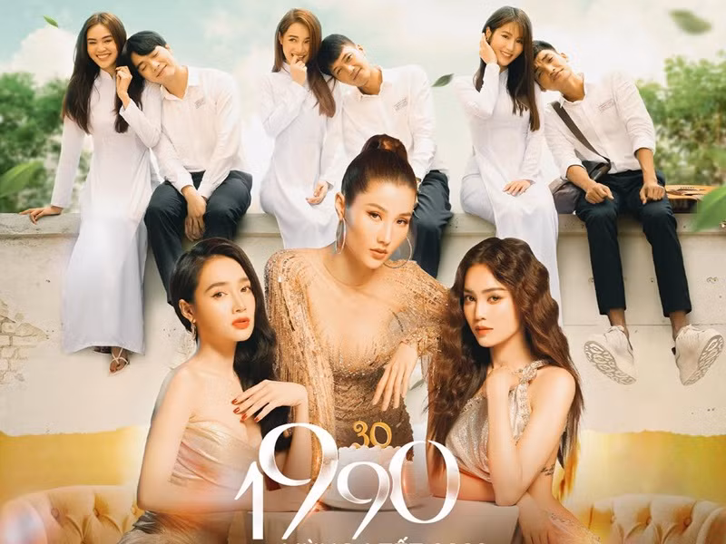 Nhã Phương, Ninh Dương Lan Ngọc và Diễm My đảm nhận vai trò nữ chính phim Tết 2022 mang tên "1990". Bộ ba ngọc nữ sinh năm 1990 không hề thua kém về nhan sắc.