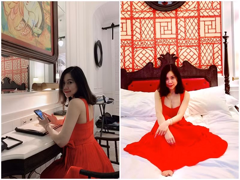Thanh Huyền trẻ trung, gợi cảm không kém một hot girl.