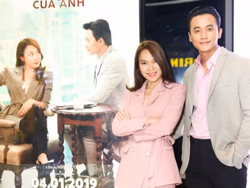 Mai Tài Phến - Mỹ Tâm vướng tin đồn tình cảm sau khi hợp tác trong một số dự án. Ảnh: Thế giới điện ảnh