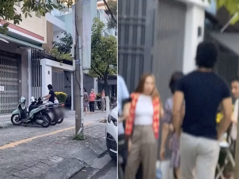 Nhiều người cho rằng chàng trai xuất hiện bên Mỹ Tâm và mẹ của "họa mi tóc nâu" là Mai Tài Phến dựa vào mái tóc và dáng người. Ảnh: Yan