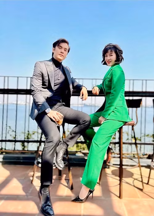 Ngoài Quỳnh Kool, Nhan Phúc Vinh còn có các cảnh quay với Thanh Hương. Hiện tại, Thanh Hương chưa bật mí về vai diễn mới. Ảnh: Phụ nữ Việt Nam