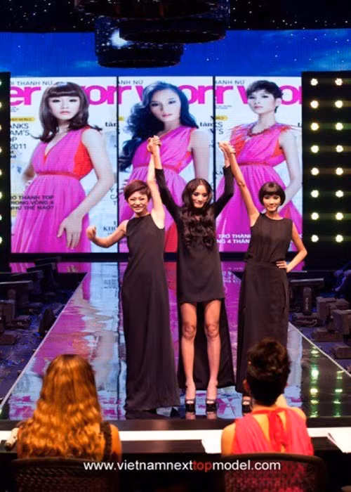 Lê Thúy lọt top 3 Vietnam’s Next Top Model 2011. Sau cuộc thi, cô hoạt động người mẫu chuyên nghiệp. Ảnh: FBNV