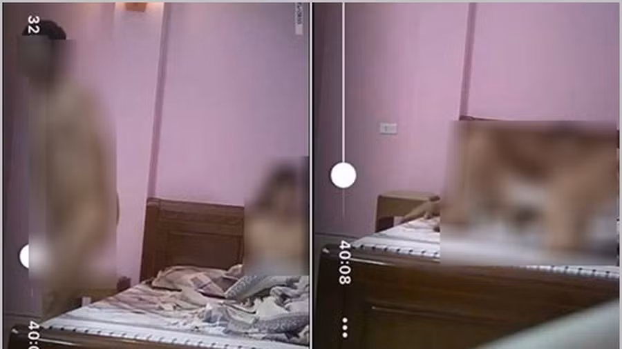 Trước đó, trên mạng xã hội xuất hiện một đoạn clip nhạy cảm quay lại cảnh “giường chiếu” có độ dài khoảng 40 phút được đưa lên mạng. Hình ảnh người đàn ông xuất hiện trong clip trên được cho là ông M., còn người phụ nữ được cho là bà H. - Chủ tịch Hội Nông dân xã này.