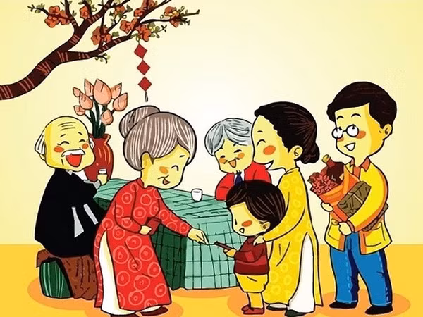 Li xi nam moi, he mo bi an tram nam khong han ai cung biet