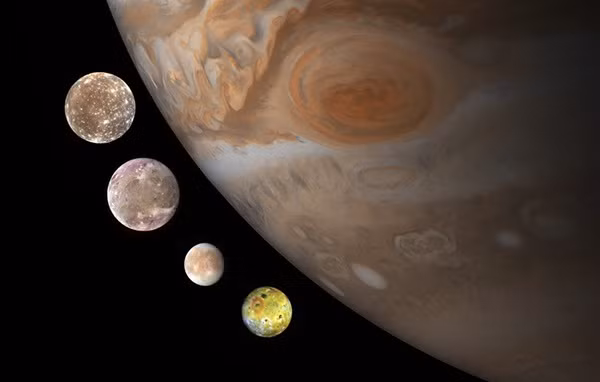 Ganymede là vệ tinh duy nhất trong hệ Mặt Trời đã phát hiện được sự xuất hiện của quyển từ. Từ quyển của Ganymede rất yếu sinh ra do những quá trình đối lưu trong phần lõi kim loại nóng chảy của nó.