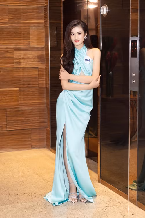 Cô hiện tại là sinh viên ngành Quản trị kinh doanh, Đại học Quốc tế, Đại học Quốc gia TP HCM. Ảnh: FBNV.