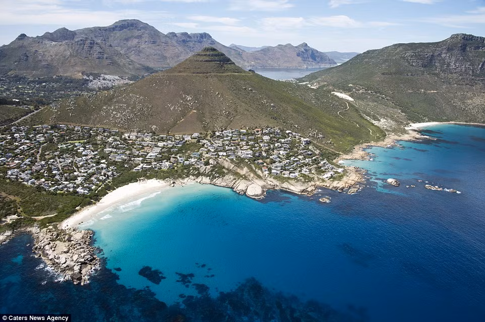 Khu vực bờ biển Cape Town, Nam Phi.