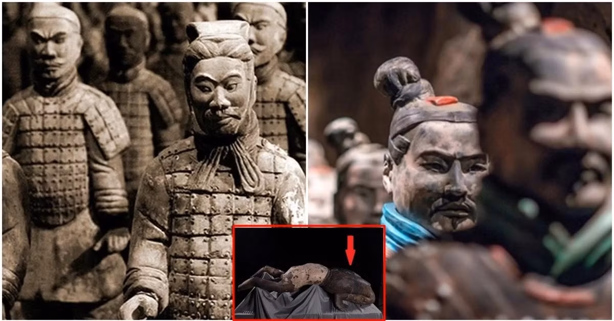 Bức tượng này được khai quật ở hố Baixiyong, thuộc khu vực phía đông nam của lăng mộ với diện tích khoảng 700 m2. Không những vậy, bức tượng đất nung này trở nên đặc biệt hơn so với những pho tượng khác trong mộ Tần Thủy Hoàng khi có dấu vân tay bí ẩn ở bụng.