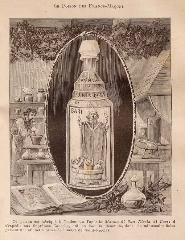 Tofana bào chế độc dược ở ngay trong cửa hàng kinh doanh mỹ phẩm của bản thân.