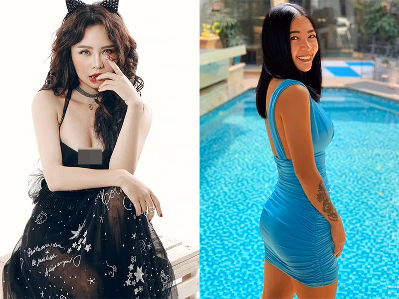 Do sac Thai Trinh va Hana Giang Anh dinh tin don tinh cam voi Quang Dang