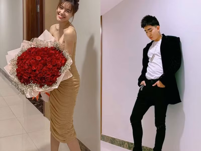 Trước đó, ngày Valentine, Lan Ngọc khoe ảnh bó hoa hồng tại khu vực hành lang trong một khu chung cư sang trọng bị nghi là nơi ở của Chi Dân. Ảnh: Thể theo văn hóa