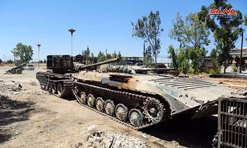 FSA dau hang, Quan doi Syria “trung dam” tai thanh pho Daraa