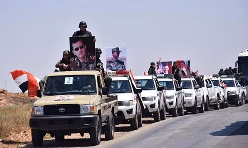 Quân đội Syria chuẩn bị mở chiến dịch quân sự ở Nam Quneitra. Ảnh: FNA.