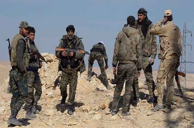 Tuy nhiên, hiện chưa rõ chính xác tổng số binh sĩ Syria thương vong trong vụ tấn công tự sát vừa qua. Ảnh: AMN.
