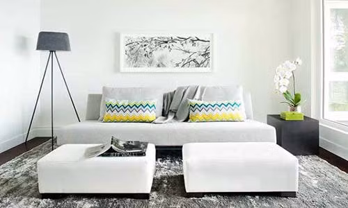 Phòng khách là bộ mặt chính của căn nhà, thể hiện sự tiện nghi nhưng cũng cần phải hiện đại, sang trọng.