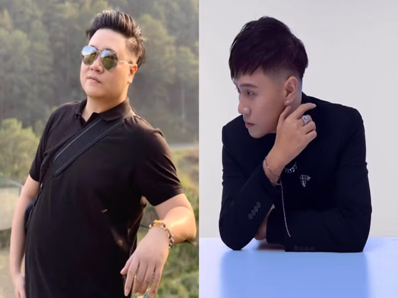 Để làm ca sĩ, nhạc sĩ Vương Anh Tú nỗ lực giảm cân. Thành quả của anh là số cân nặng giảm đi 30kg. Ảnh: Người Lao động