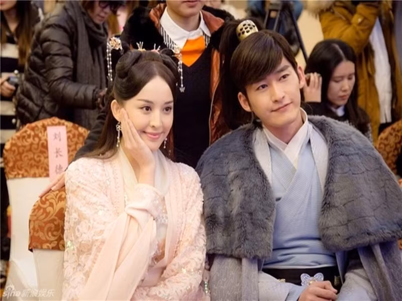 Cổ Lực Na Trát được Trương Hàn công khai theo đuổi vào năm 2014. Ảnh: Lao Động