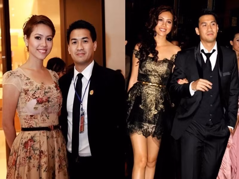 Tin đồn Hoàng My và Phillip chia tay rộ lên khi người đẹp sang Mỹ học diễn xuất và làm phim vào năm 2013. Thời điểm đó, Hoàng My giữ im lặng. Ảnh: VTC
